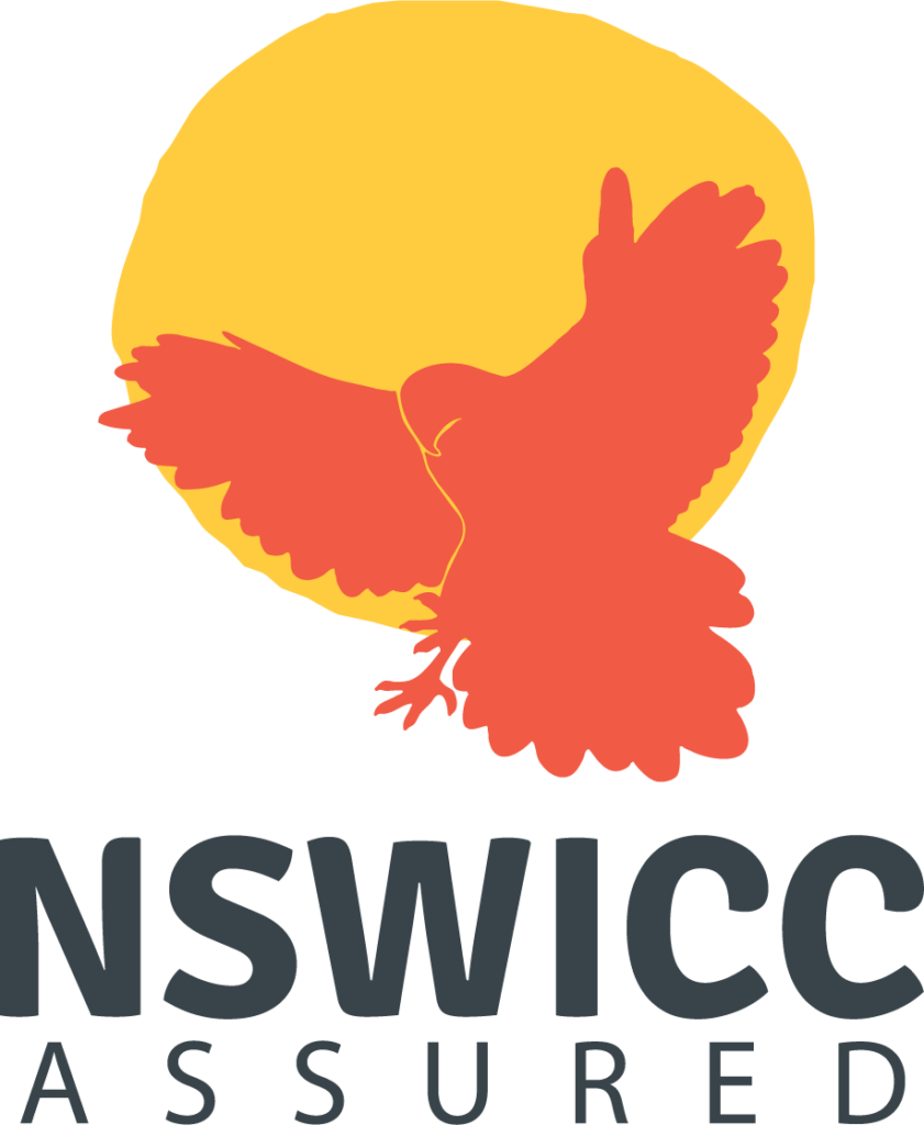 NSWICC Assured Logo Stacked – Dark